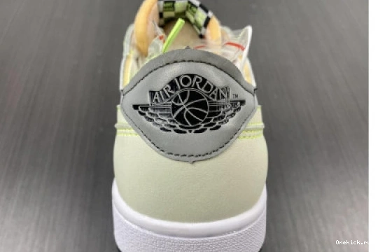 DM7837-103 AIR DM7837-103 WHITE NewStyle JORDAN GHOST 156 GREEN-BLACK LOW 1 OG 0523